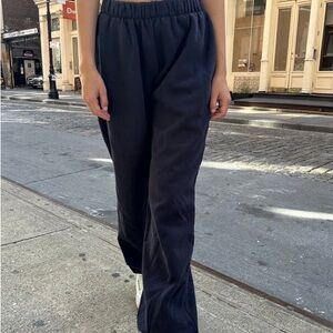 Brandy Melville Navy New York Sweatpants One Size